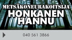 Metsäkoneurakoitsija Honkanen Hannu